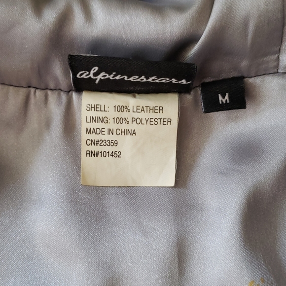 Alpinestars women's leather jacket - Picture 6 of 8